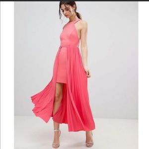 Women’s High Neck Midi Dress
